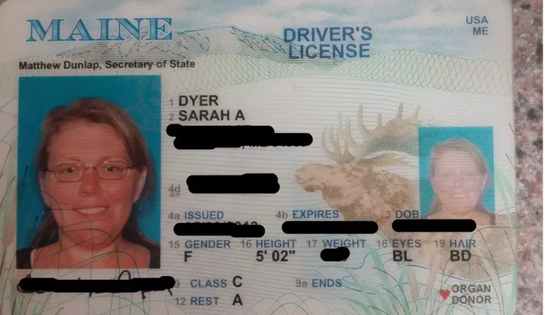 Maine Driver’s License