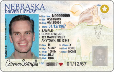 Nebraska Driver’s License