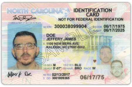 North Carolina Driver’s License
