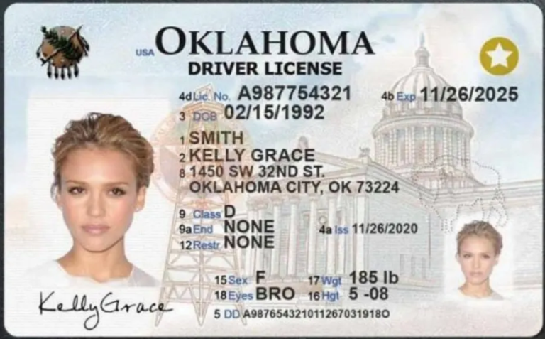 Oklahoma Driver’s license