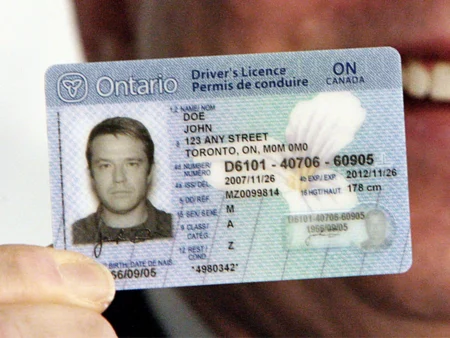 Ontario Driver’s License