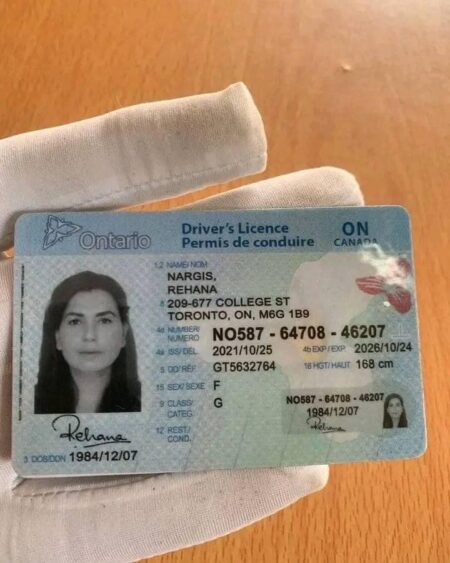 Ontario Driver’s License
