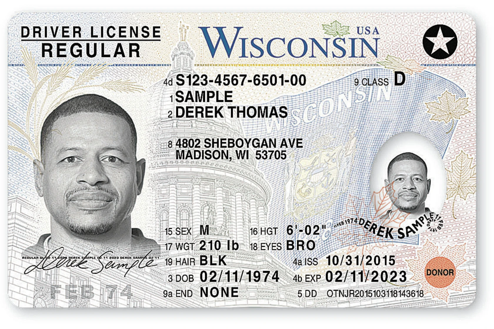 Wisconsin Driver’s License